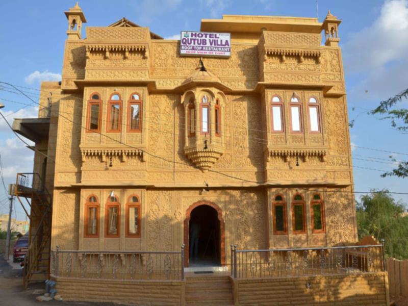 Hotel Qutub Villa Jaisalmer Bagian luar foto